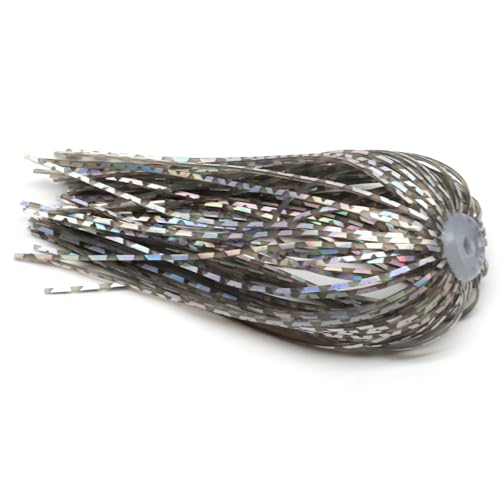 Harmony Fishing – Quick Change Umbrella Skirts for Fishing Jigs, Spinnerbaits, Buzzbaits, Lures, Baits (10 Pack) - color: Blue Back