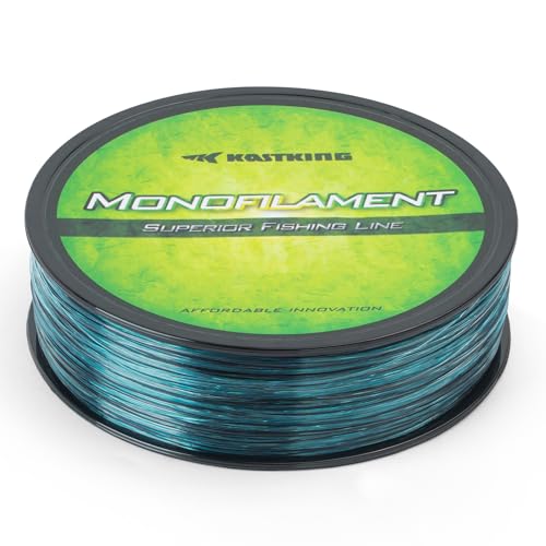 KastKing World's Premium Monofilament Fishing Line - Paralleled Roll Track - Strong and Abrasion Resistant Mono Line - Superior Nylon Material Fishing Line - 2015 ICAST Award Winning Manufacturer - color: A:Blue Camo, size: 300Yds/30LB