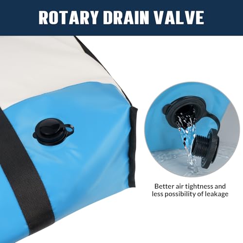 THKFISH Insulated Fish Cooler Bag, Fish Kill Bag for Caught Fish, 40x16in 25x17.5in Portable Waterproof Insulated Fish Bag Keeps Ice for 24 Hours - color: BLUE-40x16x6.5"