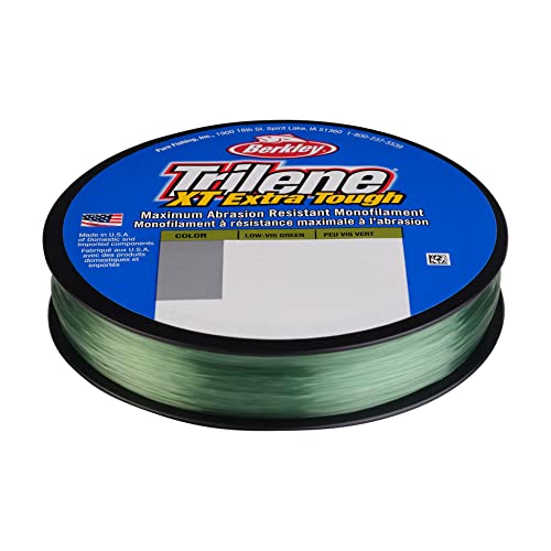 Berkley Trilene XT Monofilament Fishing Line - color: Low-Vis Green, size: 300 yd, style: 14 Pounds