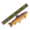 USATuff SeaDek EVA Foam Fish Measuring Ruler for Boat, Fishing, Kayak | Adhesive Backing Peel & Stick - 36" OliveGreen-Mocha - color: OliveGreen-Mocha, style: 36 inch