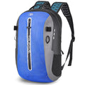 Trudave Waterproof Backpack, Waterproof Submersible Backpack, Floating TPU Coated Dry Bag with Airtight Zipper for Kayak, Fishing, Boating, Hiking (30L) - color: Blue, size: 30L