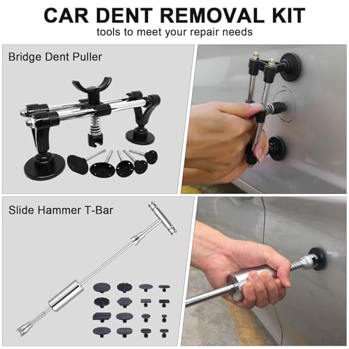 Dent Puller Kit - Paintless Removal Kit Dent Puller Kit - Pai2131231231ntle
