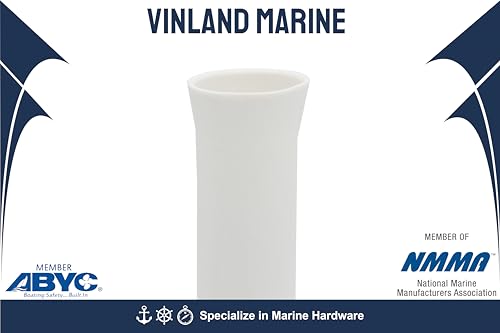 Vinland Marine Flared Fishing Rod Holder Insert Sleeves Pack of 1, Fishing Rod Holder Liner for Aluminum Rod Holder, for T Top Rod Holder, for clamp on Rod Holders for Boat
