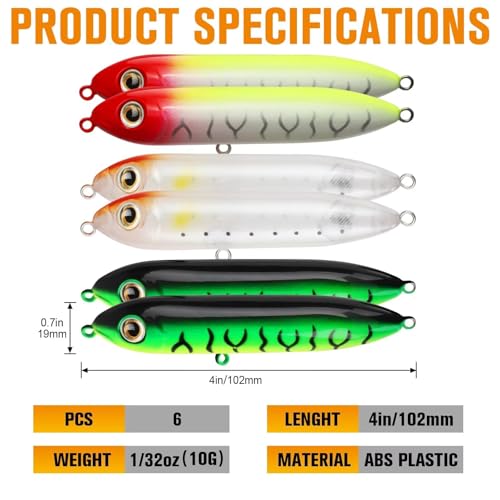 Dovesun Catfish Float Rigs with Catfish Rattles Rattling Catfish Tackle for Bank Fishing Santee Rig 6PCS - color: A-Catfish Rattling Floats * 6PCS