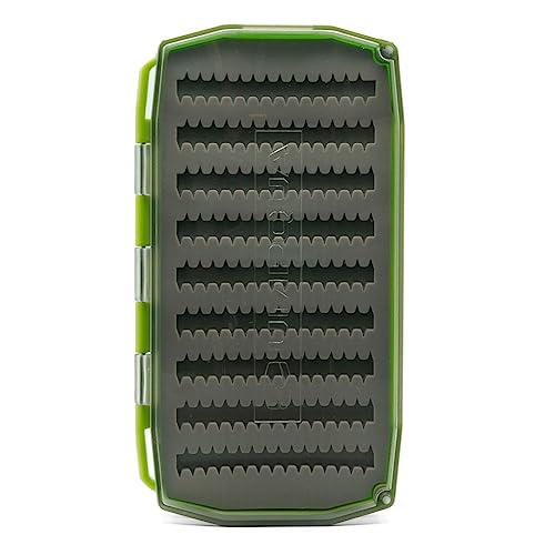 Umpqua UPG Sili Essential Fly Box Large Hot Green - color: Hot Green, size: Large