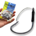 Harmony Fishing - Razor Series Wacky Weedless WG Hooks - The Ultimate Bass Fishing Hooks for The Wacky Rig & Neko Rig - style: Size 1 (10 Pack)