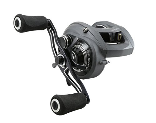 Okuma Komodo SS Large Capacity Aluminum Frame Stainless Steel Gears Low Profile Baitcaster - size: KDS-463: 6.3:1, 2200yds-20lb, style: Paddle Handle - Right Hand