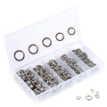 Fishing Swivel Fishing Split Rings High Strength Heavy Duty Fishing Lures Ring Chain Connector Fishing Lure Tackle Set