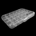 Aventik Super Transparent Super Strong PC Fly Fishing Fly Box Multi-compartment Options Great Pocket Size 7.52X5.24X1.08inch Fishing Tackle Box Fishing Hook Box (24C) - color: 24C