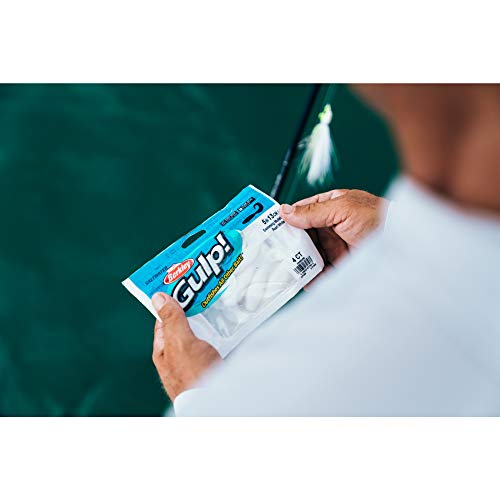 Berkley GSSM Gulp - color: Pearl White/Pink, size: 3"