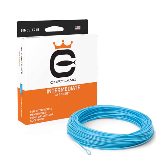 Cortland 444 Intermediate Fly Line - color: ICE BLUE, size: WF8I