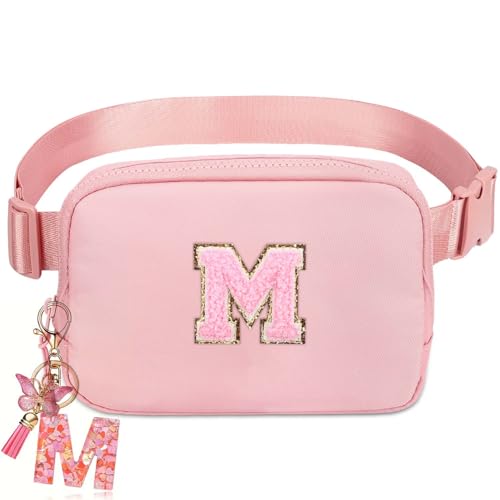 Initia Belt Bag - Teen Girl & Kids Fanny Pack for Ages 8-12 - Trendy Waist Packs for Birthdays & Christmas - color: Pink, style: M