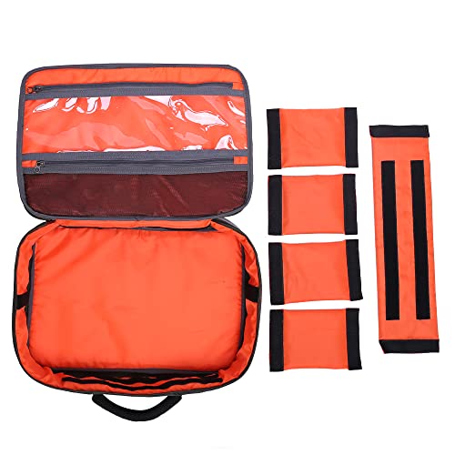 Kylebooker Fishing Reel Case – Travel Storage Bag with Adjustable Compartments for Fly Reels, Spinning Reels, Baitcasting Reel & Fishing Gear - color: Green