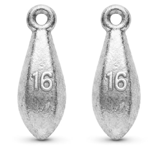 Bank Sinkers Fishing Weights, No-Roll Hexagonal, Surf & Catfish Saltwater - style: 16 Ounce-2pcs