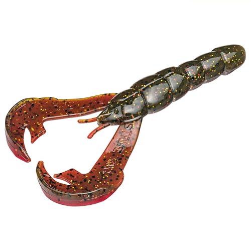 Strike King Rage Tail Craw - color: Falcon Craw Lake, size: 4 inch