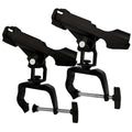 HiUmi Fishing Boat Rods Holder with Large Clamp Opening 360 Degree Adjustable Fishing Rod Racks Folding Holder - color: RH20L-2Pack