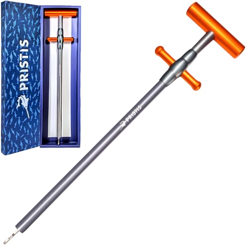 Pristis UTA III Metal Hook Remover Tool for Saltwater, Heavy-Duty Fishing Hook Removal Tool Extractor, Sturdy Stainless Steel Squeeze-Out Fish Dehooker Pliers Tackle Gear for Anglers, 13 inches