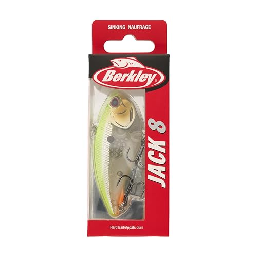 Berkley Jack - color: Chartreuse Flash, size: 3.1 in - 1 oz