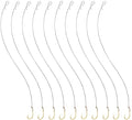 1/0-3/0 Baitholder Fishing Hook with 12" Leader - 10pcs - size: 2/0