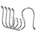 PATIKIL Fishing Circle Hooks, Carbon Steel Offset Hook with Barbs for Freshwater Saltwater - size: 36mm/1.42"