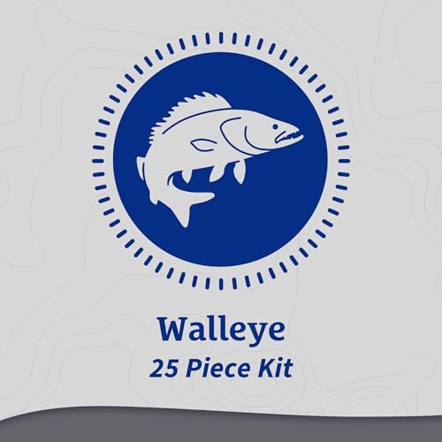 Shakespeare Catch More Fish Fishing Tackle Kit - color: Walleye, style: New Model