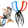 Fish Gripper, Fish Grabber Tool Metal Fish Grippers for Fishing, 3 Claw Fish Grips Anti-Slip Fishing Pliers Gripper Control Clamp Claw Fish Pliers Catch Fish Fishing Accessories, Ideal for Anglers¡­ - style: 3 Claw