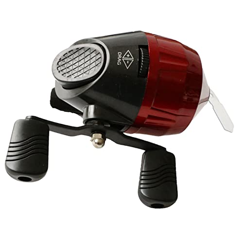 Fishing Reel with 10lb/85yds Capacity and Push Button Mechanism for Angling