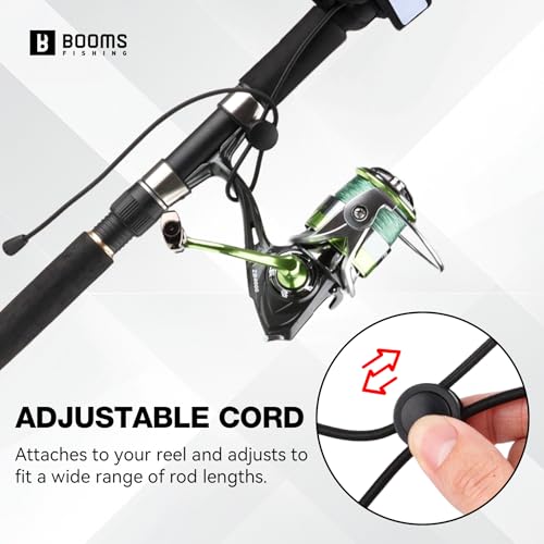 Booms Fishing Neoprene Rod Sleeve: Fishing Pole Sleeve - Protective Rod Socks with Hanging Loop & Adjustable Lanyard - RS8/9 Floating Pole Covers for Casting/Trolling, Spinning, Fly Rods - size: 52", style: Spinning