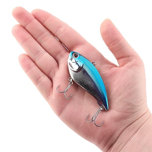 Berkley Jack - color: Blue Chrome, size: 2 3/4in - 3/4 oz