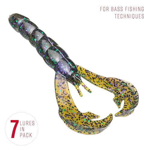 Strike King Rage Tail Craw - color: Hard Candy, size: 0.145 inch