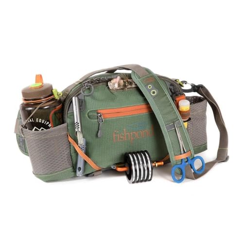 fishpond Elkhorn Lumbar Fishing Pack | Fly Fishing Waist Pack – Tortuga - color: Tortuga