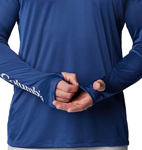 Columbia Men's Terminal Tackle Vent Long Sleeve - color: Carbon, Cool Grey, size: X-Small