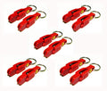 Bimini Lures Pro Snap Weights for trolling - Red Clip - color: Red - 10 Clips per pack
