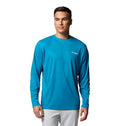 Columbia Terminal Tackle PFG High Side Long Sleeve - color: Blue Echo/Pfg High Side Marlin, size: Medium