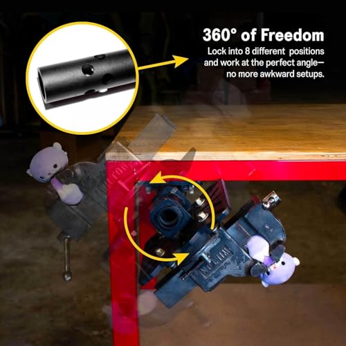 SST® Roto-Mount™ Quick-Swap Mounting Plate – Add-On Plate for 360° Rotating Bench Mount System – Laser-Cut Steel – Grade 8 Hardware Compatible – Corrosion Resistant - style: Plate