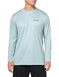 Columbia Men's Terminal Tackle PFG Line Time Long Sleeve - color: Crushed Blue/Line Time Fade Marlin, size: Small