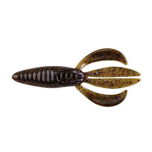 Berkley PowerBait Pit Boss Fishing Soft Bait - color: Skeet’s Green Money, size: 4" (8 Count)