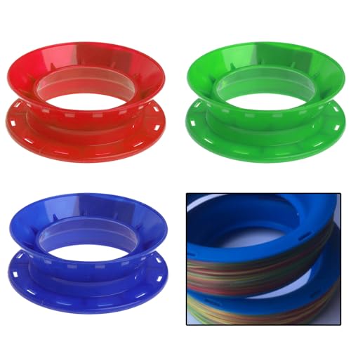 Fishing Line Winding Plate Fishing Line Coiling Plate Handle Wire Winding Rings Store Fishing Line Accessorys