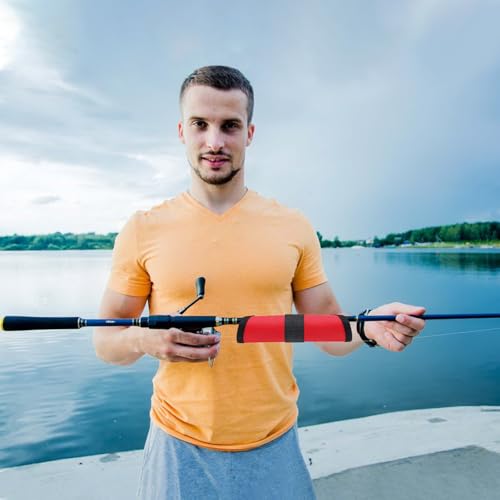 8 Pack Fishing Lure Cover,6 Inch Bait Gloves,Lure Wrap,Fishing Bait Covers,Fishing Lure Covers for Rod,Fishing Hook Covers,Fishing Lure Wraps,Lure Guard to Keep Fishermen Fishing Safe for Fishing Rod