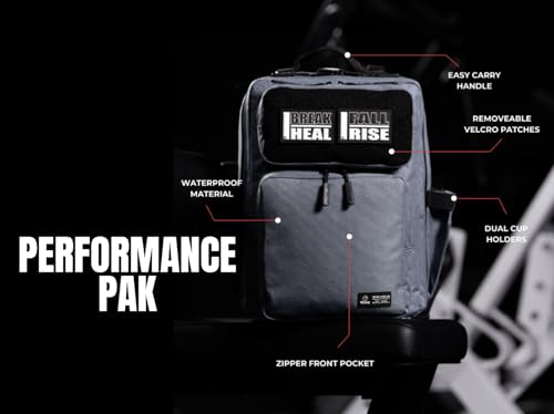 WOLFpak 15L Slim Tactical Gym Backpack - Durable 1000D Waterproof Oxford Material | Minimalist Daypack w/Laptop Pocket & Dual Cup Holders | Great for Travel & Everday Carry | (Alpha Black) - color: Alpha Black