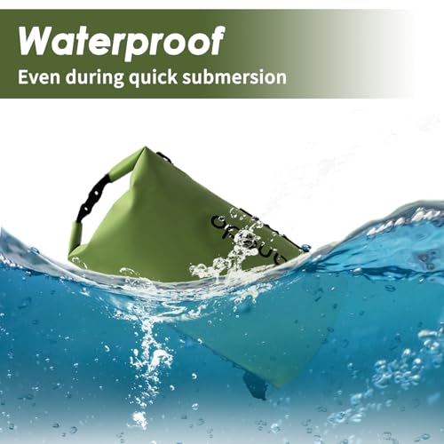 20L/30L Dry Bag Large Waterproof Bag Roll-Top Heavy Duty Fishing Duffel Bag with Durable Straps for Kayaking Paddle boarding Boating Rafting Fishing - color: Green, size: 30L