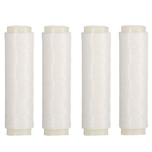 Lixada 4Pcs High Tensile Elastic Bait Thread Sea Fishing Line - size: 1