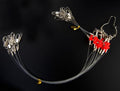 Fishing Leaders Saltwater Tackle Surf Fishing Rigs High Strength Fishing Wire Leader Line Rig with Swivels Snap for Lures Bait Hooks - color: White Nylon, style: 1 Arm, 12pcs