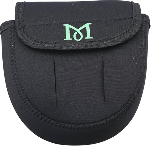 MIZUGIWA Spinning Reels Cover Case Bag Pouch Glove Fits 200 500 1000 2000 3000 4000 5000 6000 Series - style: L(4000 5000 6000)-3pcs