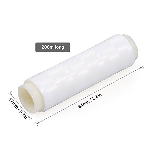 Lixada 4Pcs High Tensile Elastic Bait Thread Sea Fishing Line - size: 2