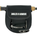 Angler Armour Spinning Reel Cover, Fishing Reel Cover, Neoprene Reel Cover, Spinning Reel Sleeve, Spinning Reel Protective Sleeve, Fits 1000, 2000, 3000, 3500 Spinning Reels (Black) - color: Black