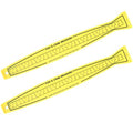 VioraWhite 2 Pcs Fish Measuring Board - 32in/80cm Folding Fishing Ruler Fishing Measurement Ruler Crab Measuring Tool Lightweight Bump Board Measuring Ruler for Boat Kayak - style: 32”/80cm Dual Scale