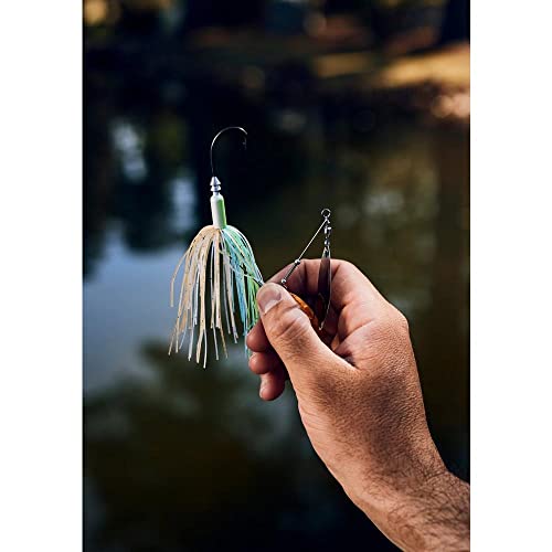 Berkley Power Blade Compact Fishing Spinnerbaits - color: Coleslaw/Silver + Gold, size: 3/8 oz - Colorado Colorado