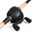 HERCHR Fishing Reel Bag Waterproof Breathable Baitcasting Fish Wheel Protector Fishing Tackle - color: Black